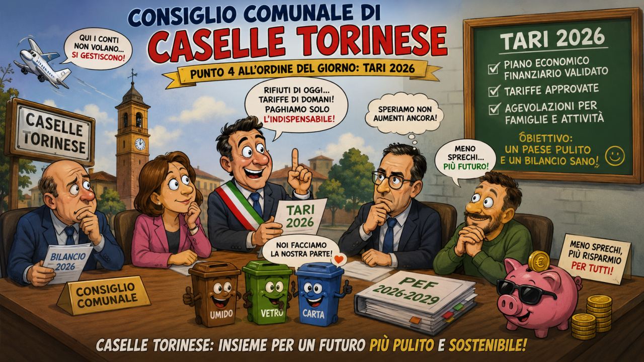 Caselle Torinese: tra portabici, Consiglio Comunale e auto sequestrate, ecco gli atti del 14 Luglio