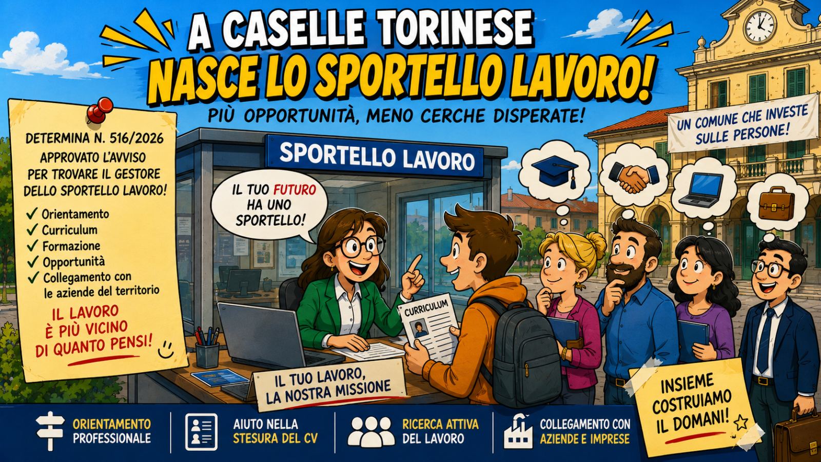 24 Luglio Caselle Torinese: tra scuole che crescono, parcheggi gratis e nuove telecamere