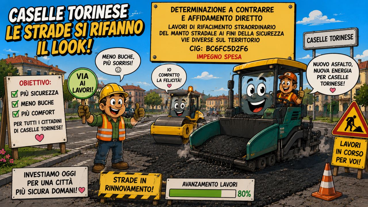 30 Luglio Caselle Torinese: tra buche, tende, asili e parcometri... il Comune non si è annoiato