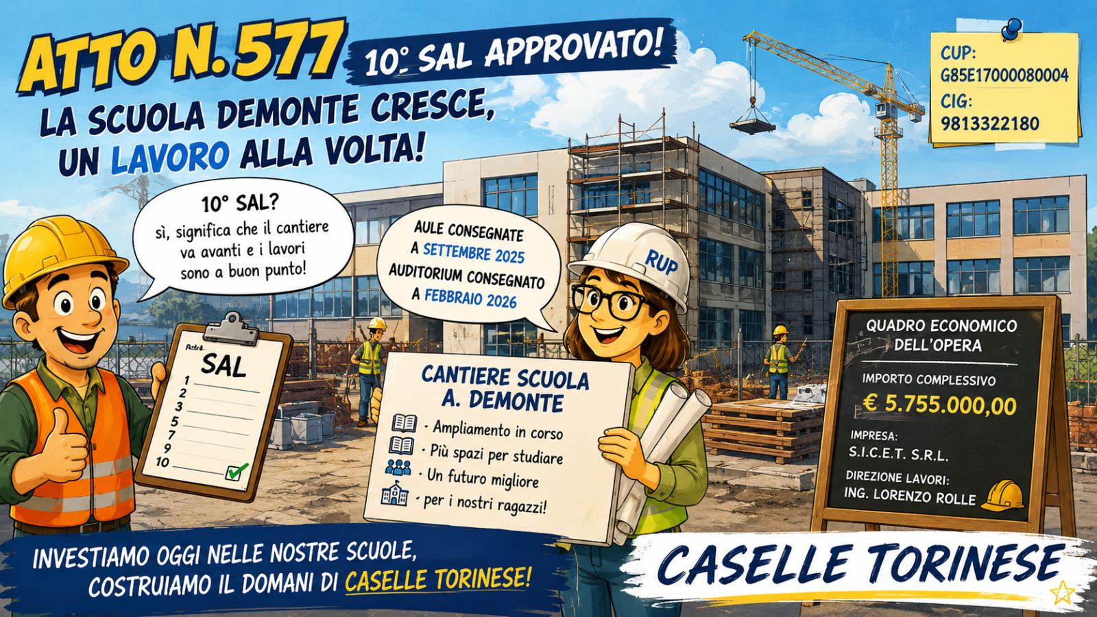 7 Agosto Caselle tra scuole, centro medico, Vigili del Fuoco, Stura e parcheggi… il Comune non sta fermo