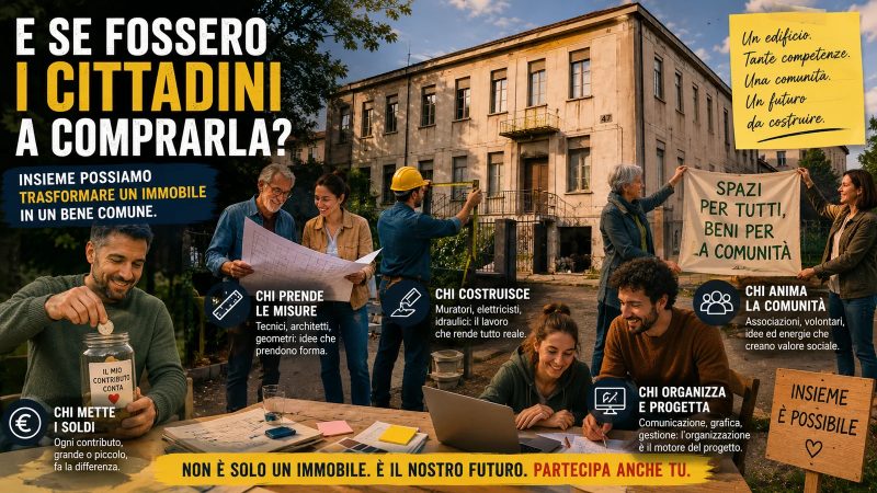 🏚️ Tre aste deserte.