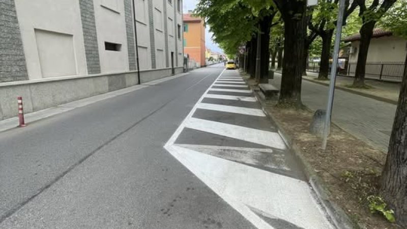 In comune avevano esubero di vernice .. quindi hanno pensato bene di fare questo 🙁…