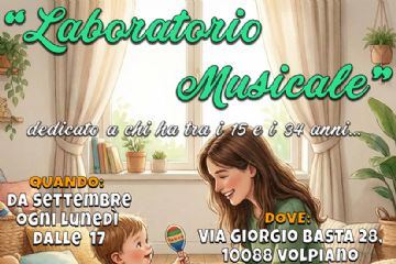 "Laboratorio musicale" al Centro Famiglia da settembre