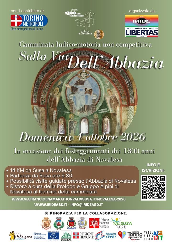 📌Le celebrazioni per i 1300 anni dalla fondazione dell’Abbazia di Novalesa…