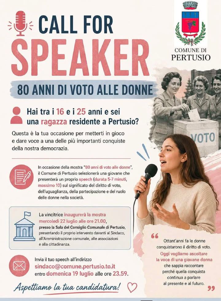 👏 Una bella iniziativa di Giuseppe Damini - Sindaco di Pertusio che - in…