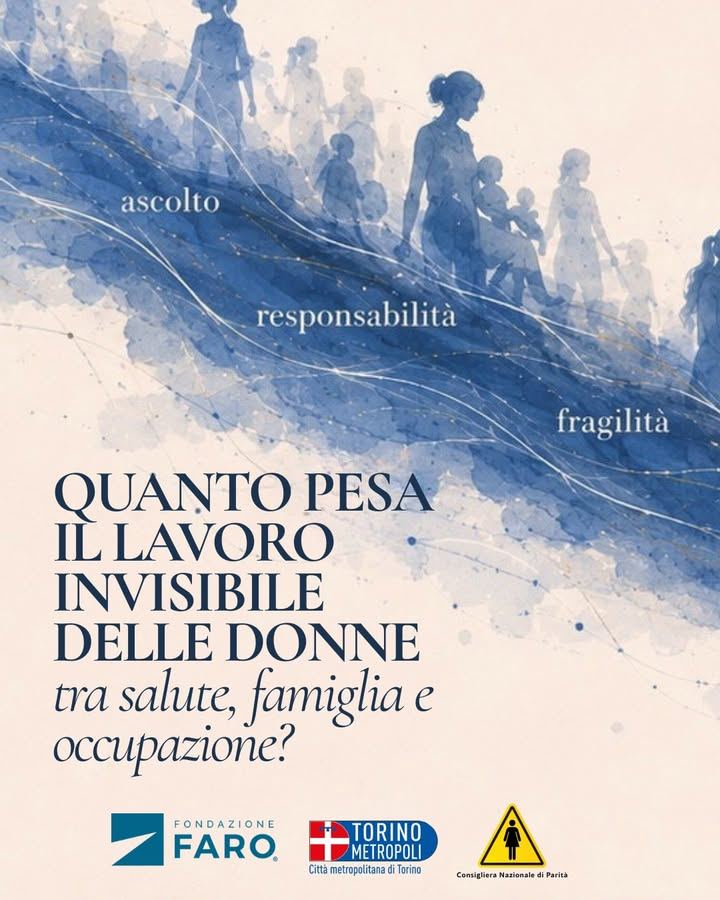 SAVE THE DATE | CARICHE DI CURA 🔵 Quanto pesa il lavoro invisibile delle donne,…