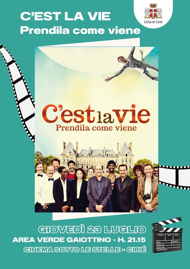 🎥 🌙 Una serata d'estate, un prato, il cielo stellato e un bel film da vedere…