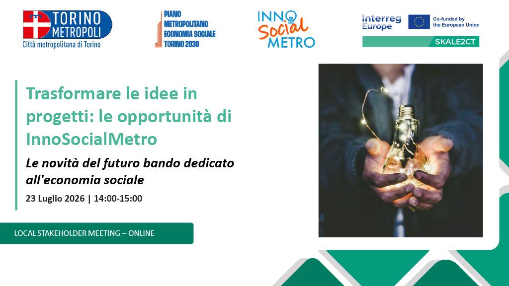 ✅ La Città metropolitana di Torino apre il confronto sulla nuova edizione di…