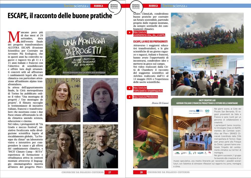 🧬 Sul nuovo numero di #Cronache, agenzia settimanale della Città metropolitana…