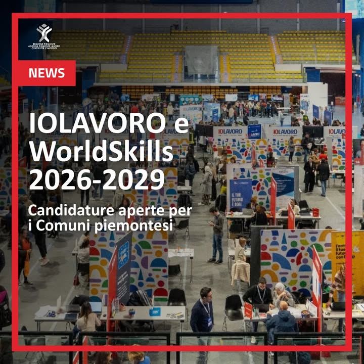 📢Vuoi ospitare le prossime edizioni di IOLAVORO e Orientamento ai mestieri…