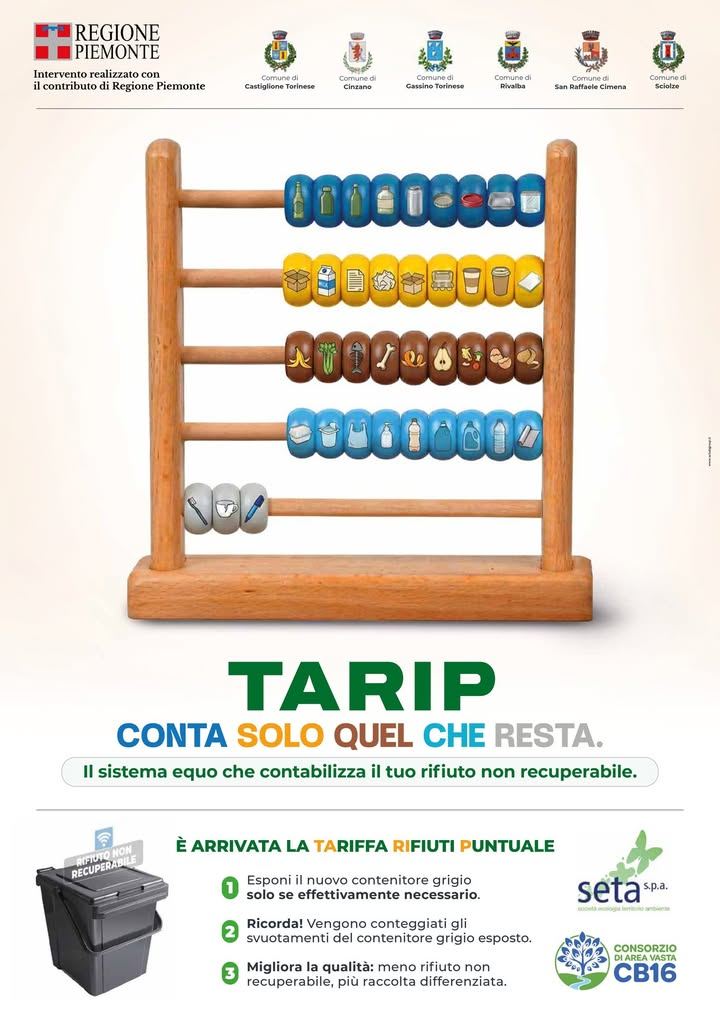 ♻️ TARIP – Conta solo quel che resta! Qui potete trovare tutte le informazioni…