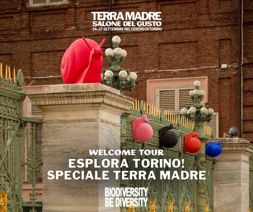 🇮🇹 Siete pronti a scoprire Torino? Andiamo! 🚶 In occasione di Terra Madre…