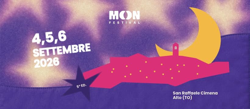 🌜Dal 4 al 6 settembre, lo storico borgo di San Raffaele Alto si trasforma in un suggestivo palcoscenico a cielo aperto per la nuova edizione del MOON Festival.