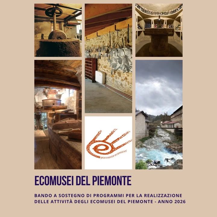 🌿 Quasi 450 mila euro per gli Ecomusei del Piemonte 25 realtà, diffuse in tutto…