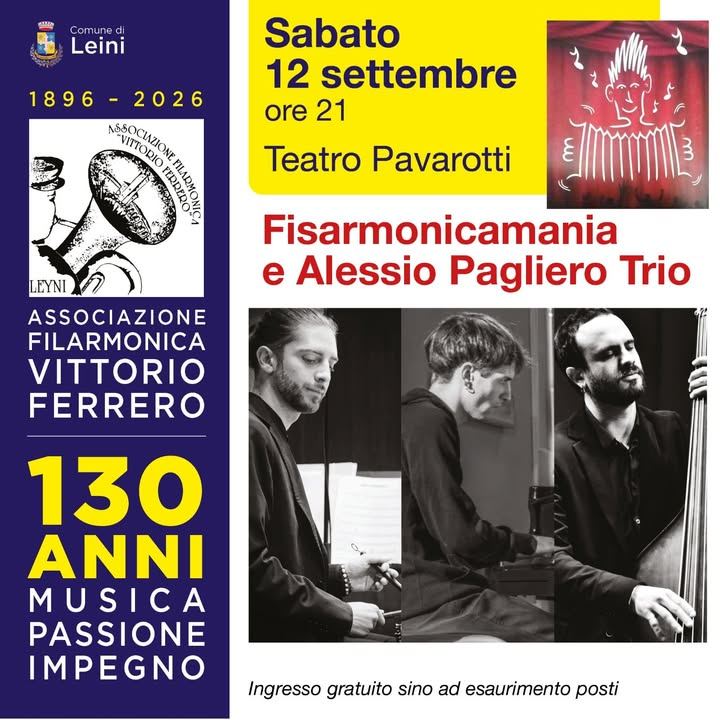 🎺🎺 FILARMONICA IN FESTA 🎺🎺 La Filarmonica "Vittorio Ferrero" celebra i suoi 130…
