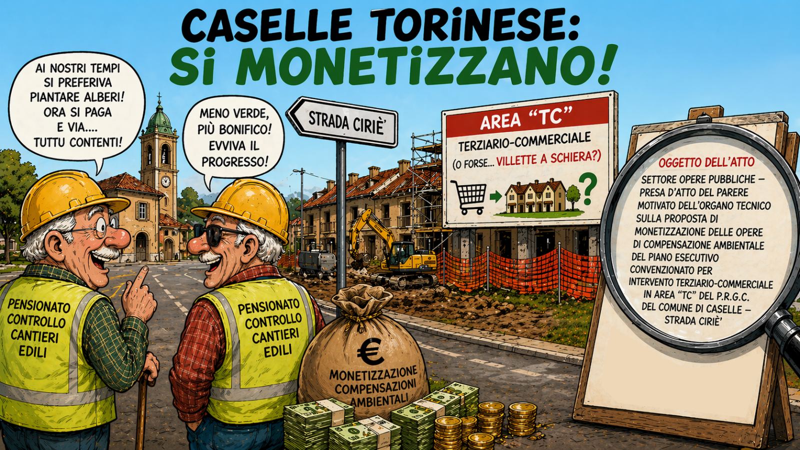 24 Aprile, Caselle si muove: tra cantieri, eventi e scelte urbanistiche
