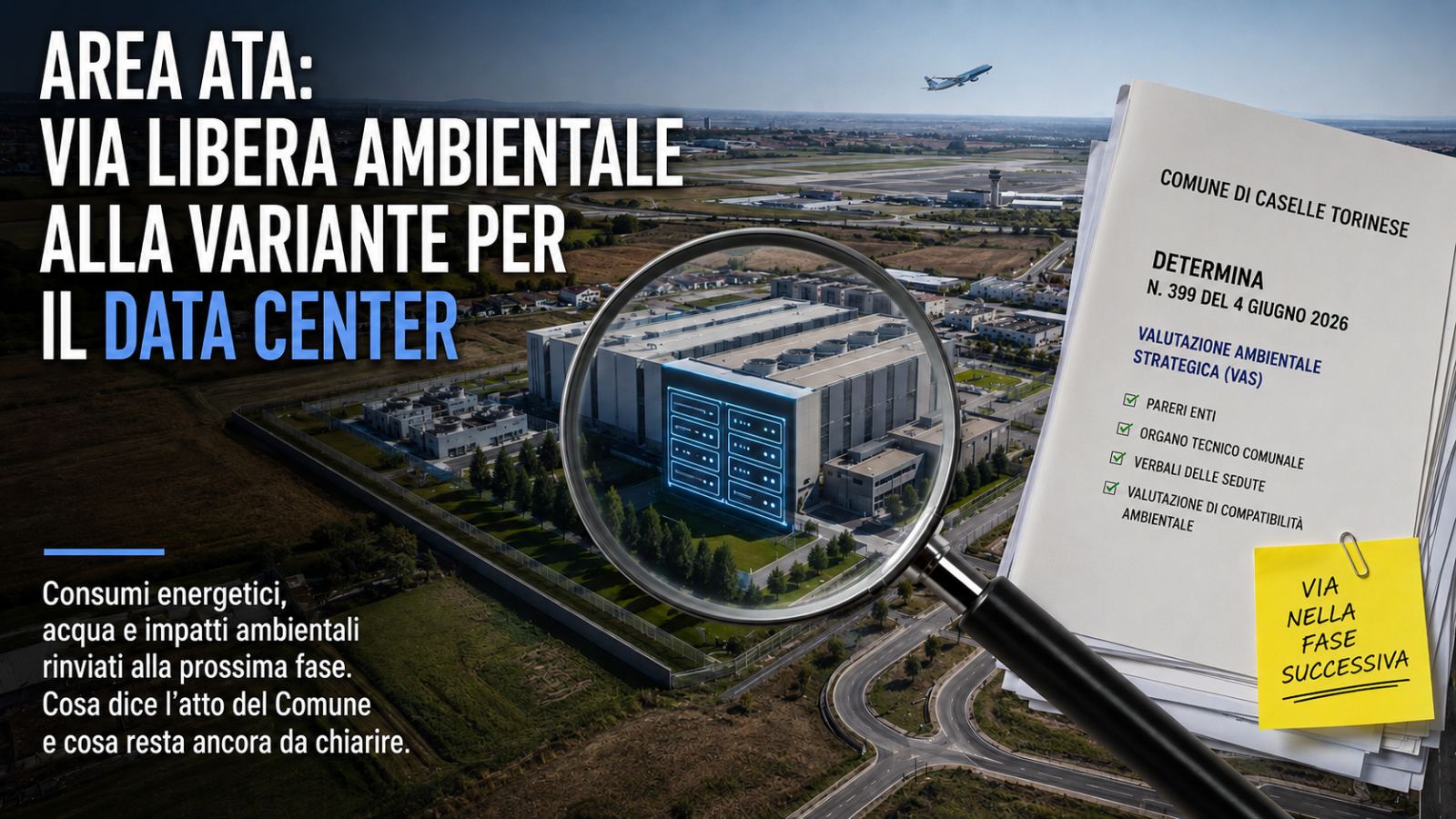 Aree ATA, il semaforo diventa verde. Ma acqua, energia e calore finiscono ai supplementari