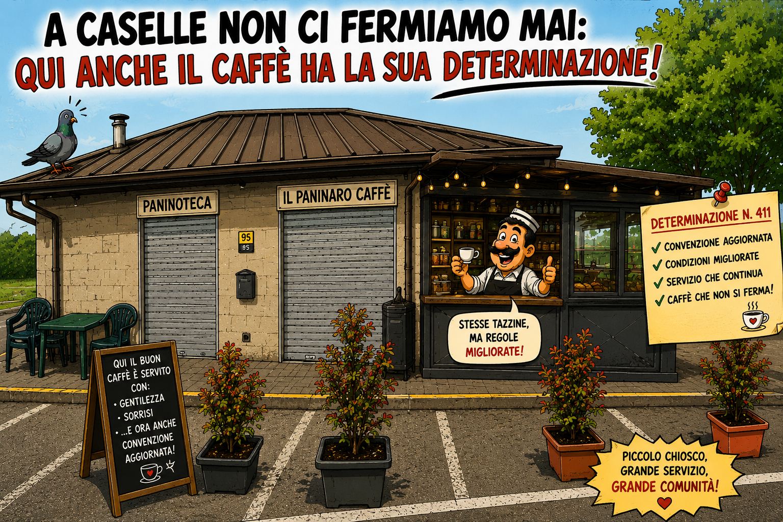 10 Giugno Tra parcheggi inclusivi e chioschi da aggiornare: le due mosse amministrative del giorno a Caselle
