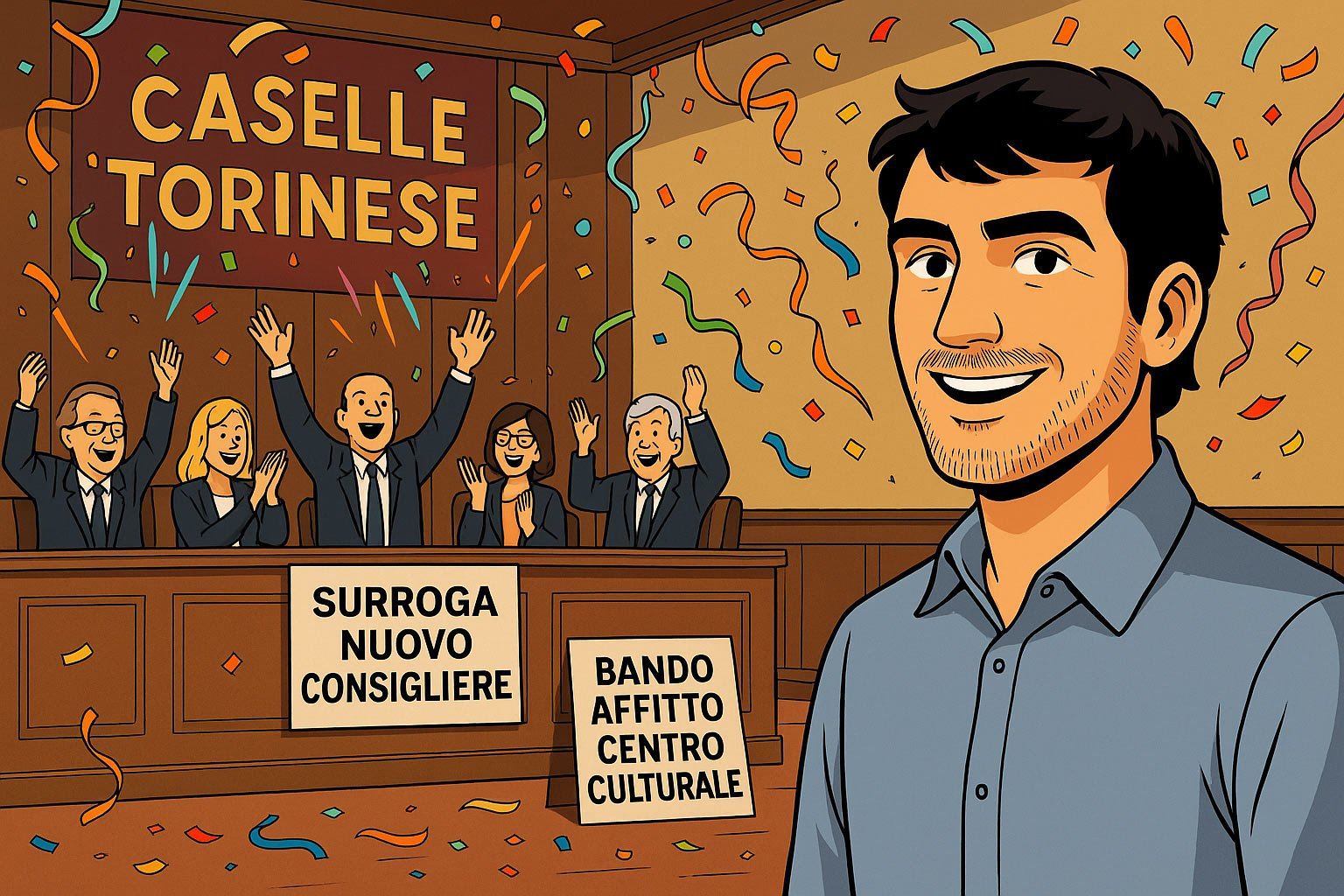 5 Dicembre, Consiglio comunale: entra Borello, si affitta il centro culturale (a partire da 83 euro al mese! x 10 anni)