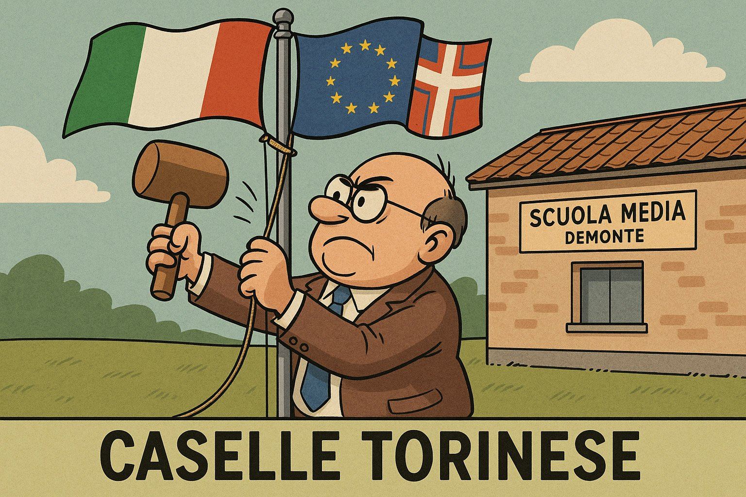17 luglio – Tra bandiere nuove e soffitti