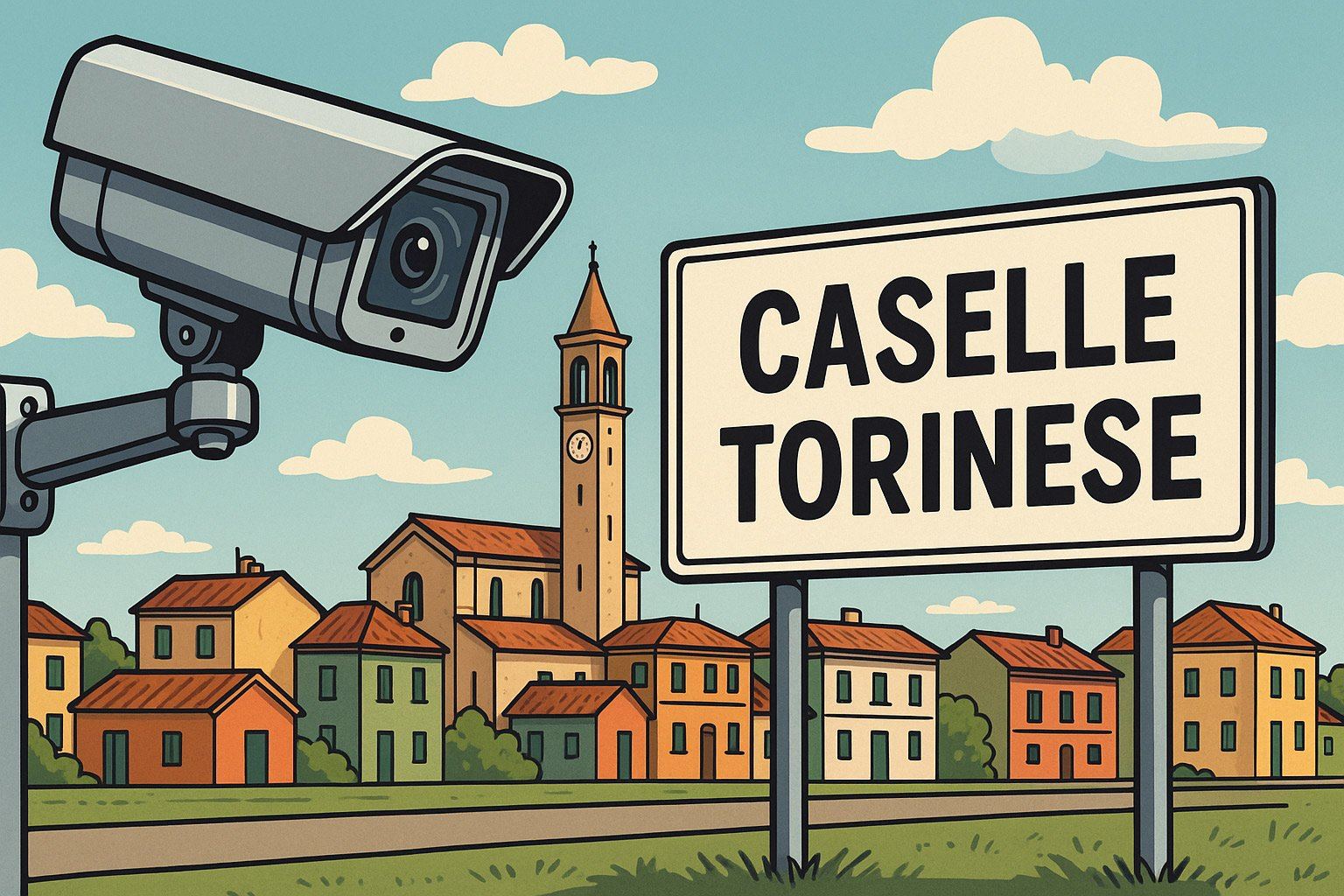 15 Luglio Caselle sotto controllo: la città più sorvegliata della galassia (o quasi)"