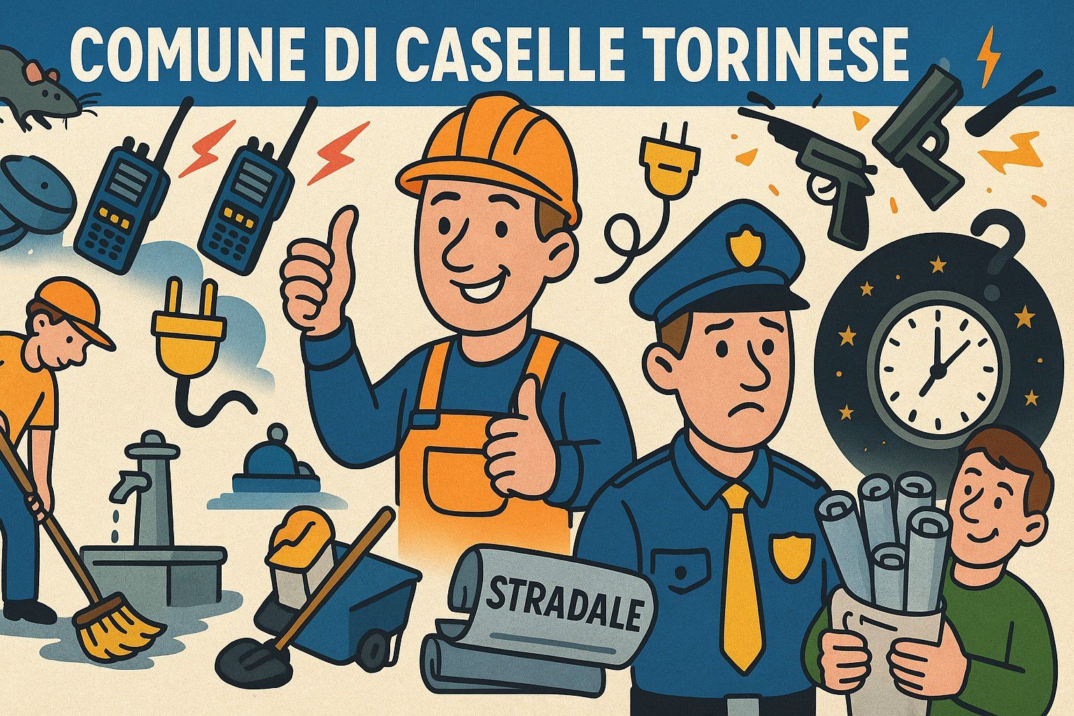 Caselle 5 giugno: tra pistole nuove, zanzare in fuga e saldi in arrivo
