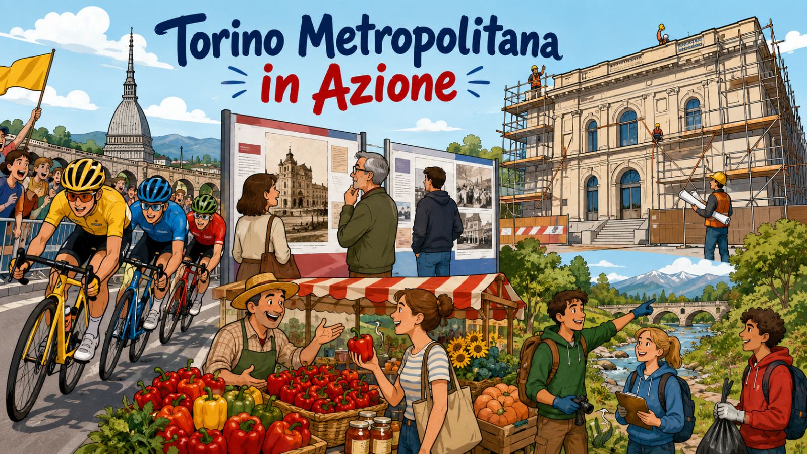 Torino Metropolitana: tra sport, cultura e ambiente, una settimana di eventi e iniziative