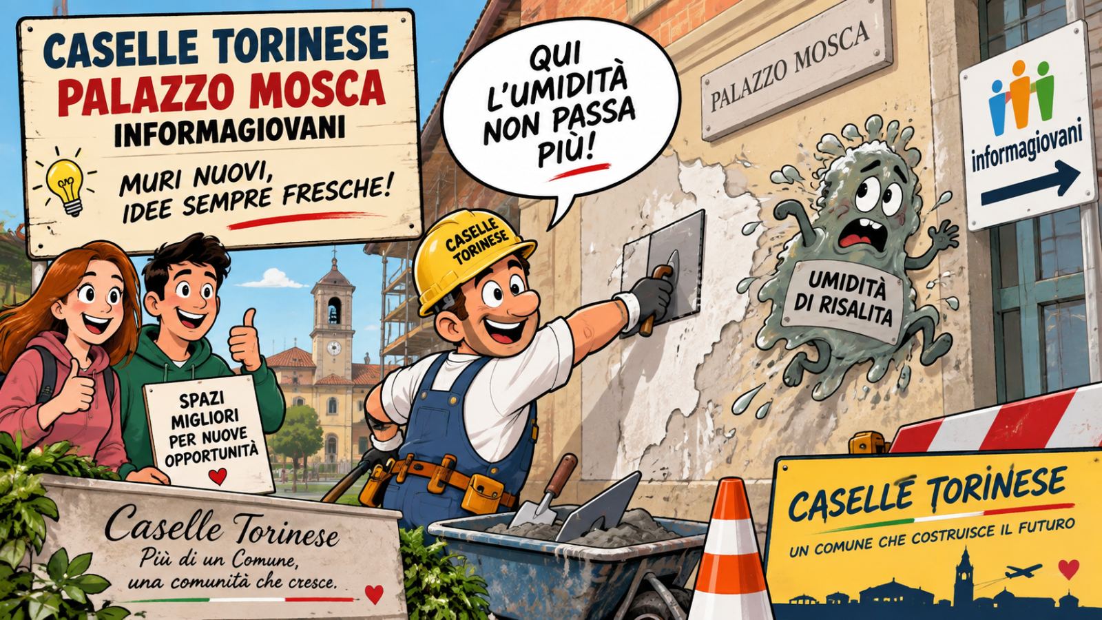 7 Settembre, spettacoli sotto controllo, Palazzo Mosca si rifà il muro e l’Economato mette 200 euro nel salvadanaio