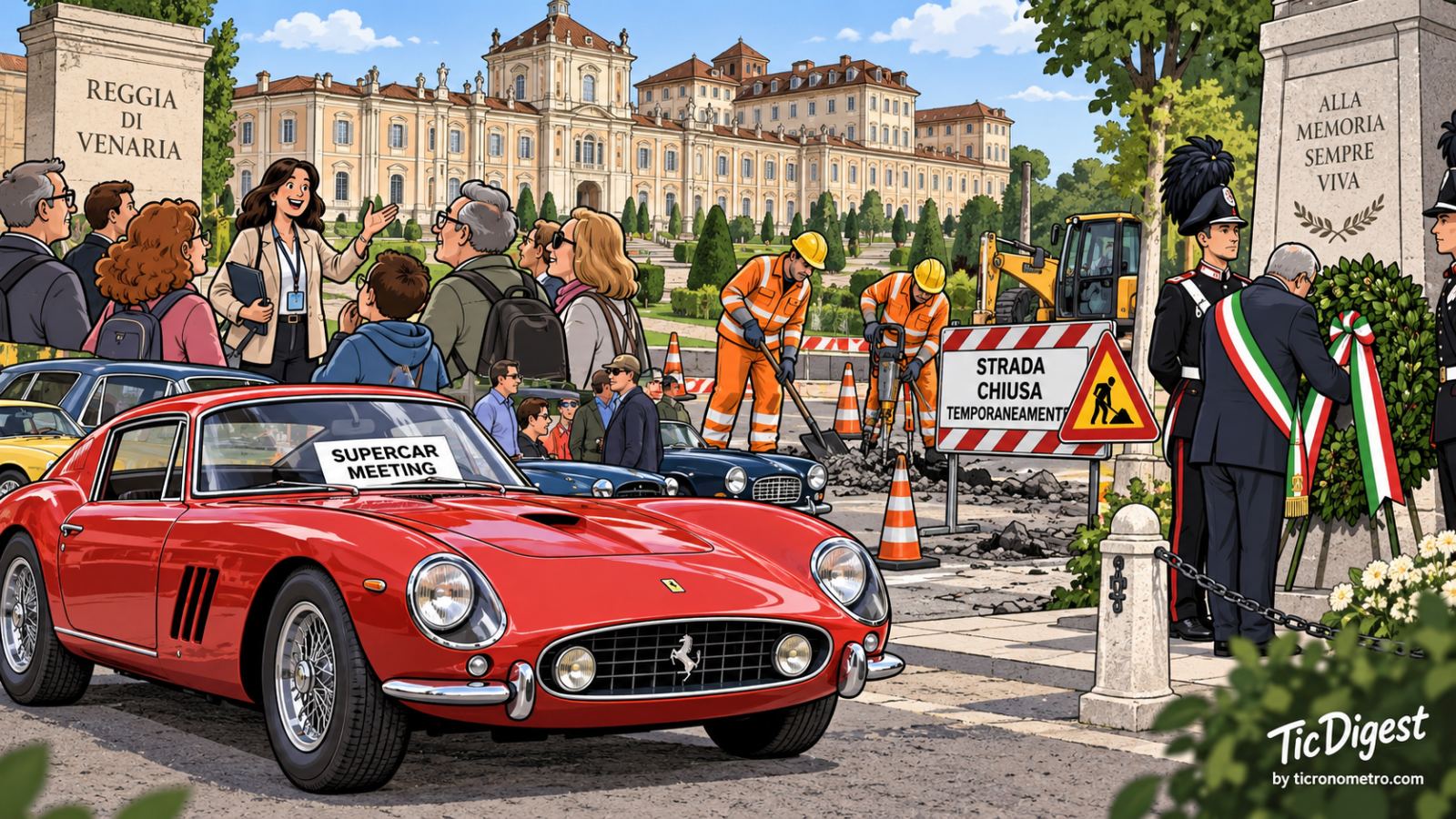 Venaria Reale: eventi culturali, lavori pubblici e iniziative civiche dal 1 al 6 settembre 2026