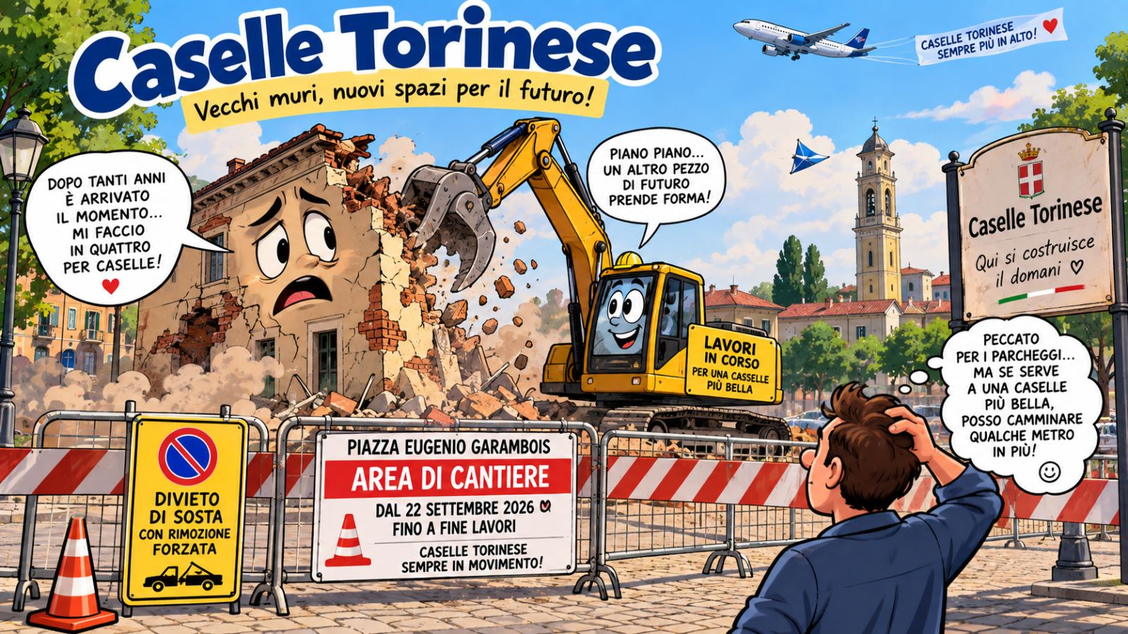 11 Settembre tra corsi, ascensori, tasse, cantieri e Consiglio… il Comune non si annoia