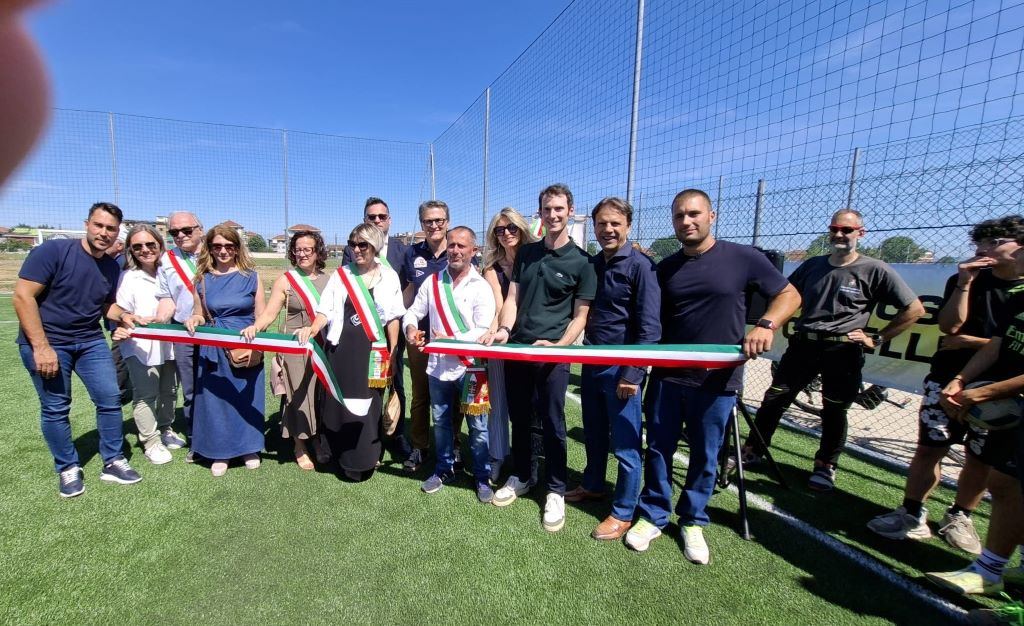 Inaugurati i nuovi campi sportivi gratuiti: tennis, basket e calcio per tutti. Marsaglia: "Qui …