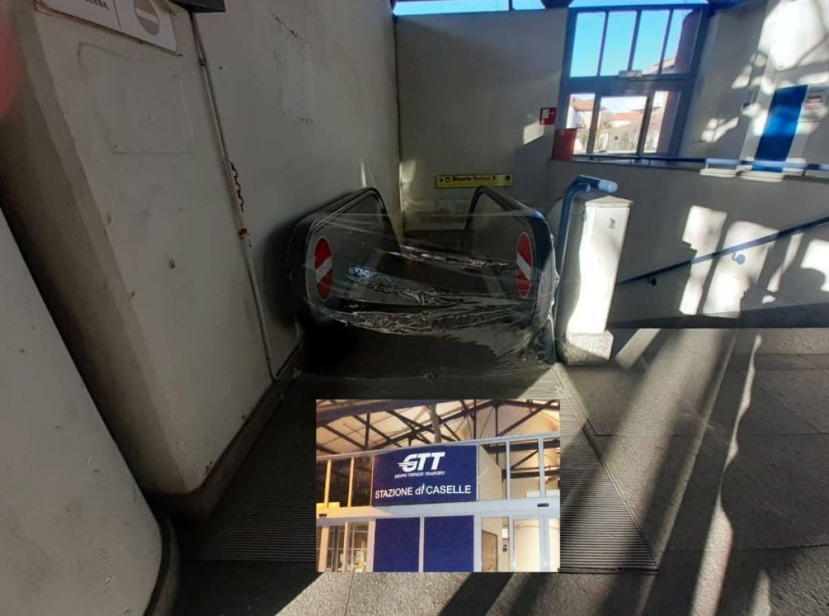 Le pessime condizioni della stazione di Caselle, inacessibile ad anziani e disabili, protagoniste dell'ultimo Consiglio regionale