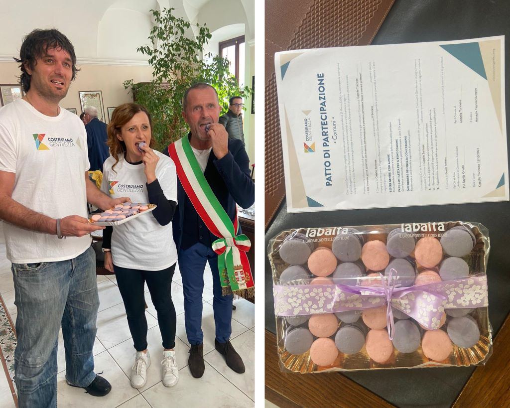 Caselle Torinese è da ieri, ufficialmente, nella rete nazionale delle città "costruttrici di gentilezza"